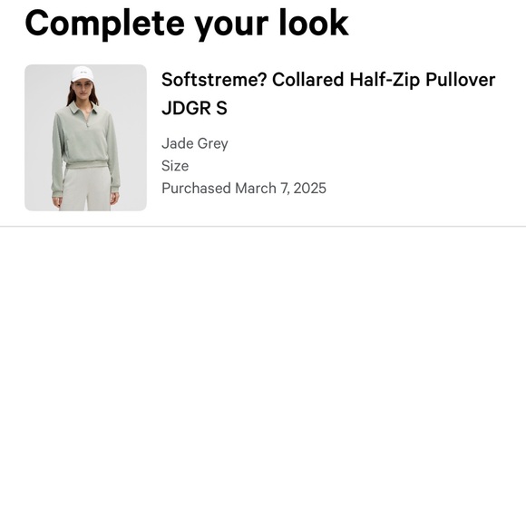 NWOT Lululemon 1/4 Zip - Picture 6 of 6